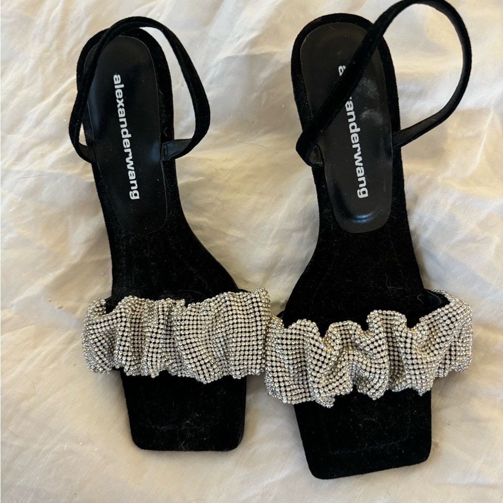 Alexander Wang Rhinestone Slingbacks - image 1